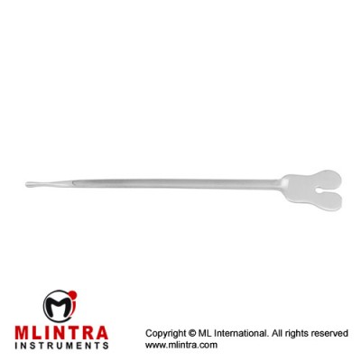 Butterfly Probe / Grooved Director With Tip Stainless Steel, 13 cm - 5"